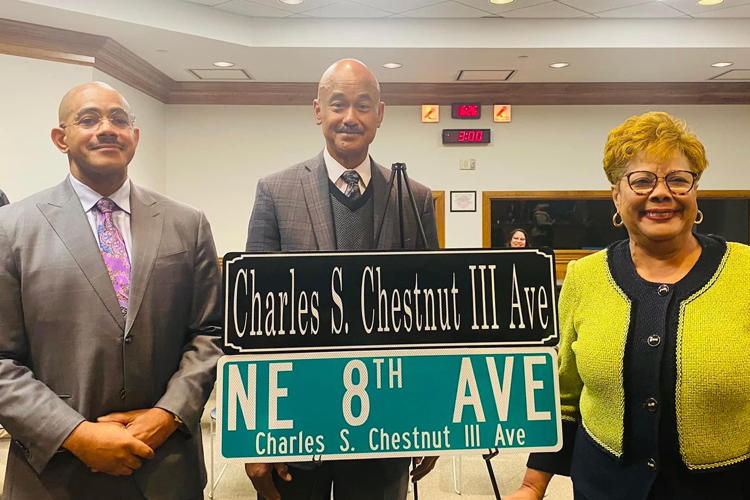 A Street of Honor, Remembering Charles S. Chestnut III