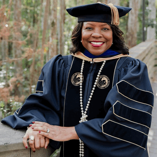 From Marching Wildcat to Philanthropic Warrior, VP and Dr. Sherry Paramore '91