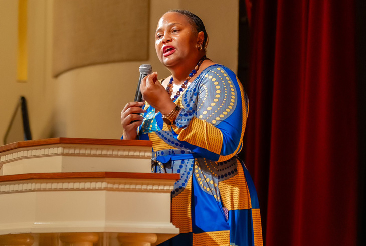 B-CU unites campus in prayerful reflection during Worship Service